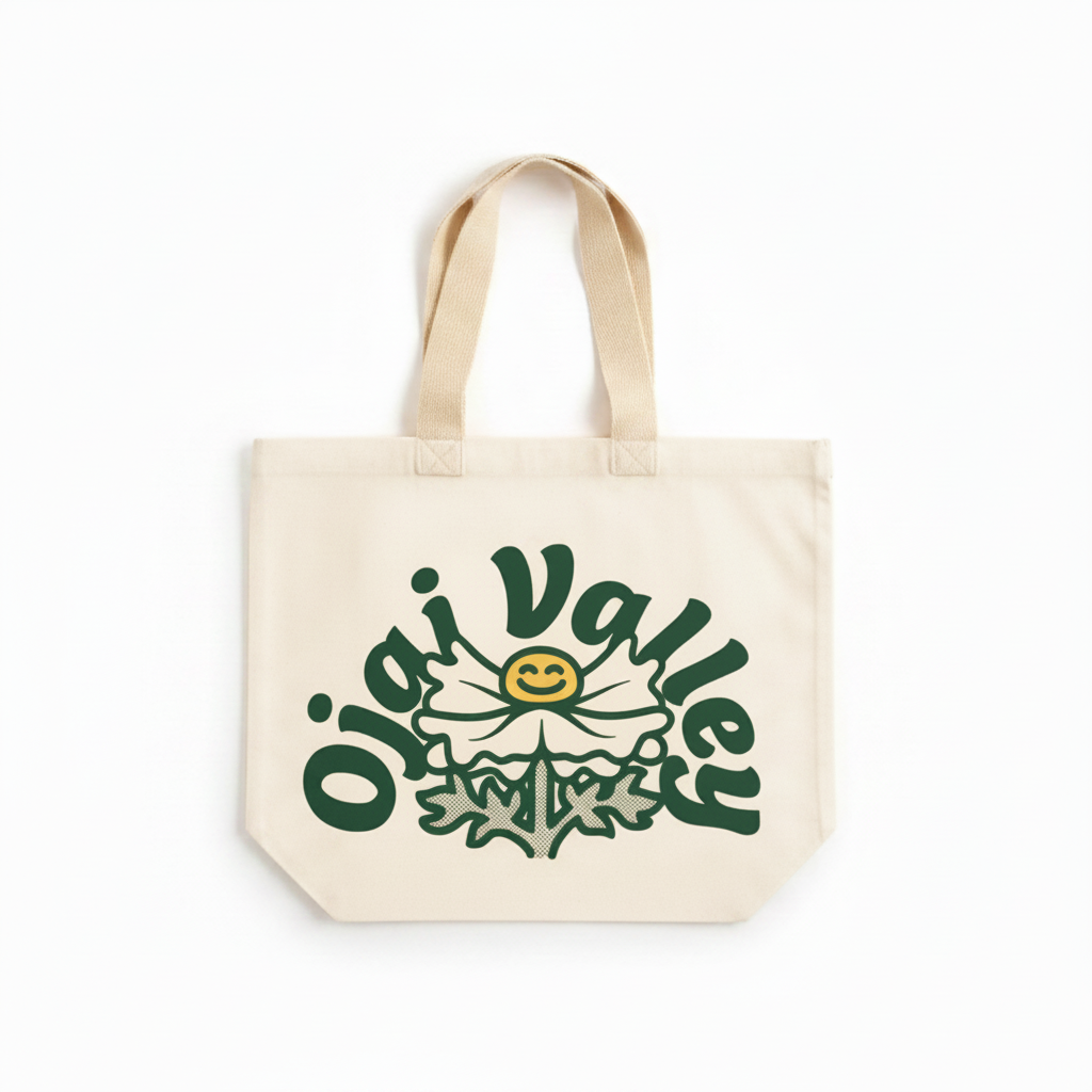 Matilija Poppy Tote