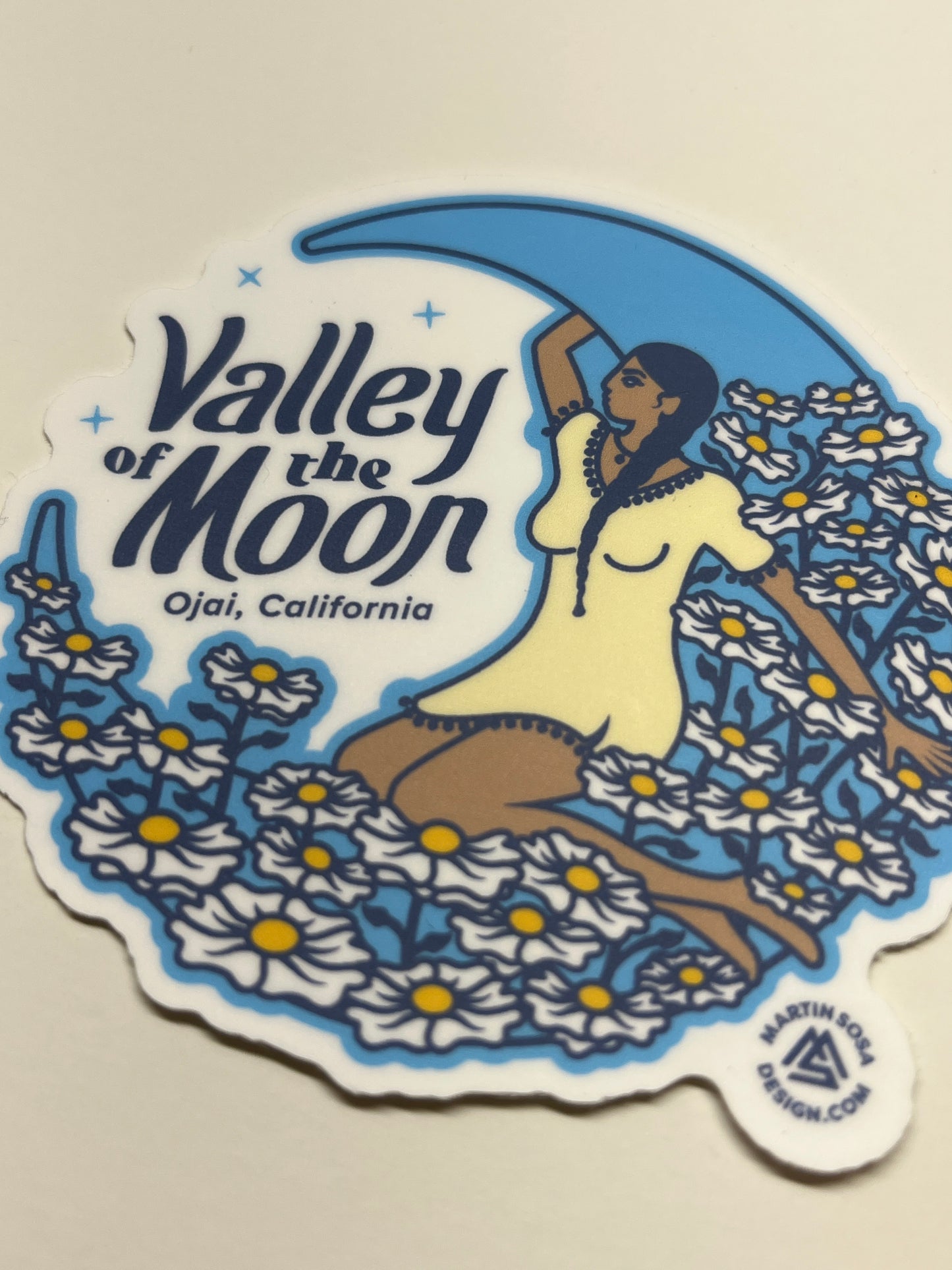 Valley of the Moon Sticker