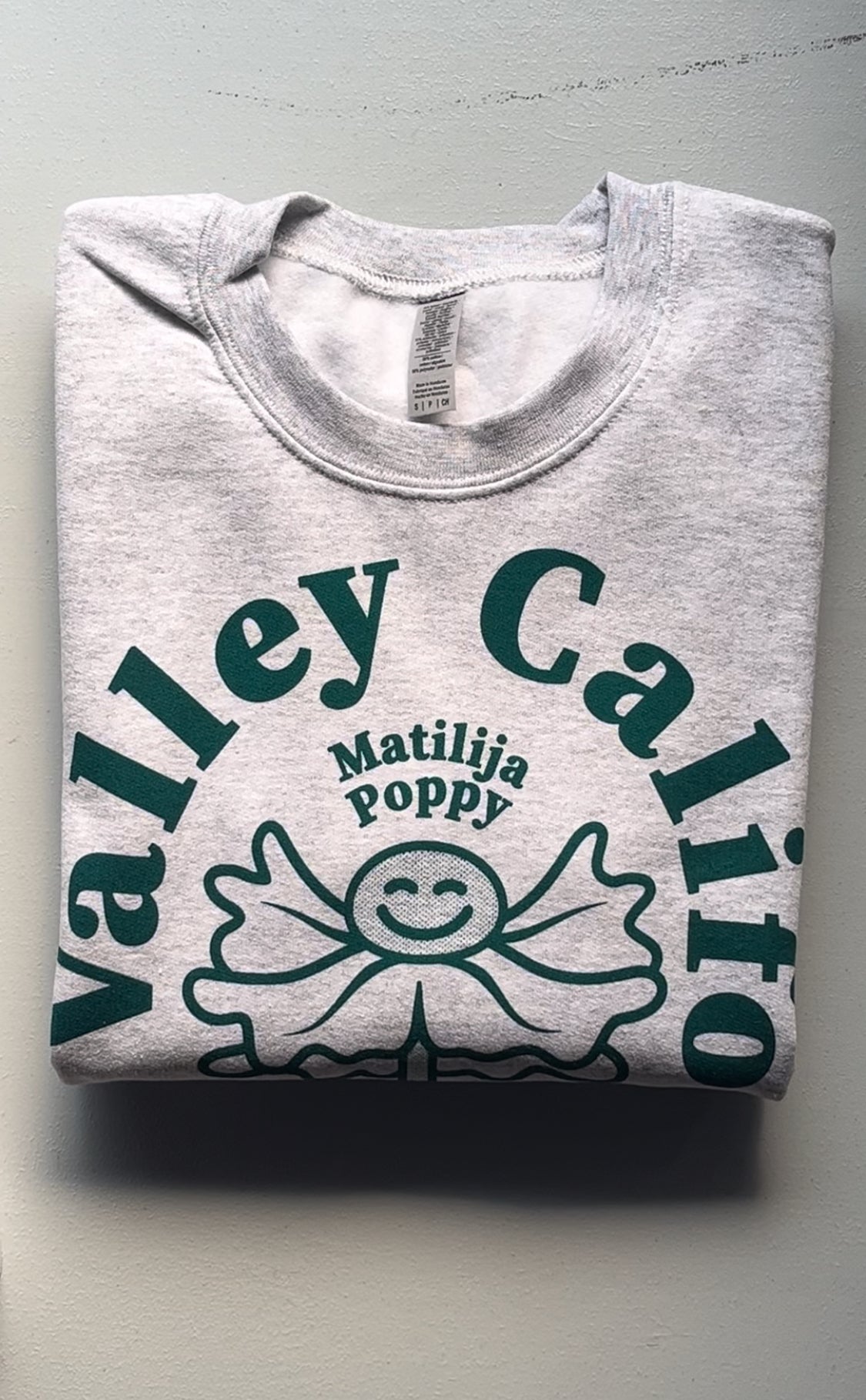 Matilija Poppy Crewneck