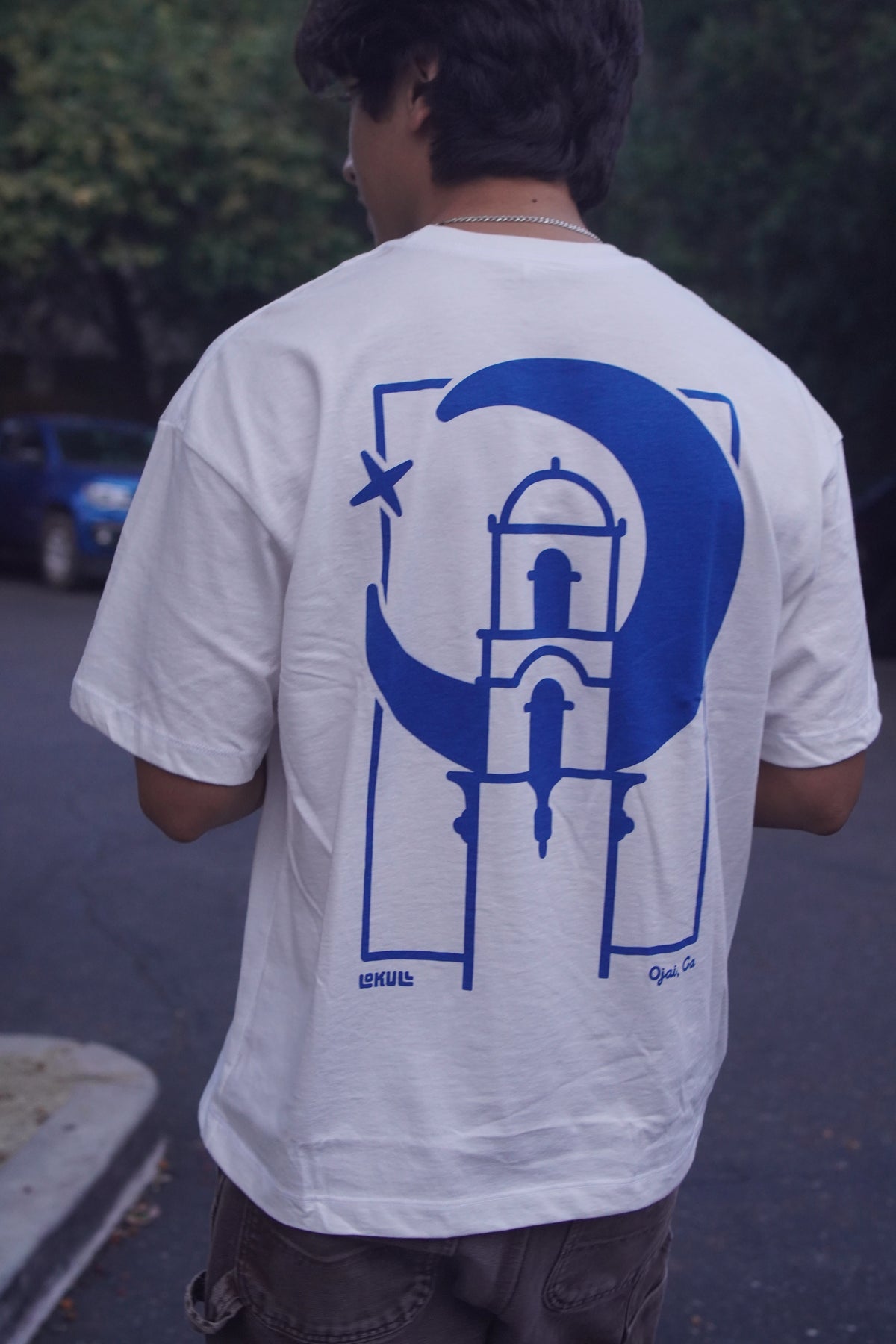 Ojai Post Office Moon T-shirt