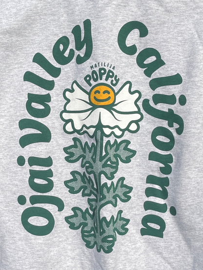 Matilija Poppy Crewneck