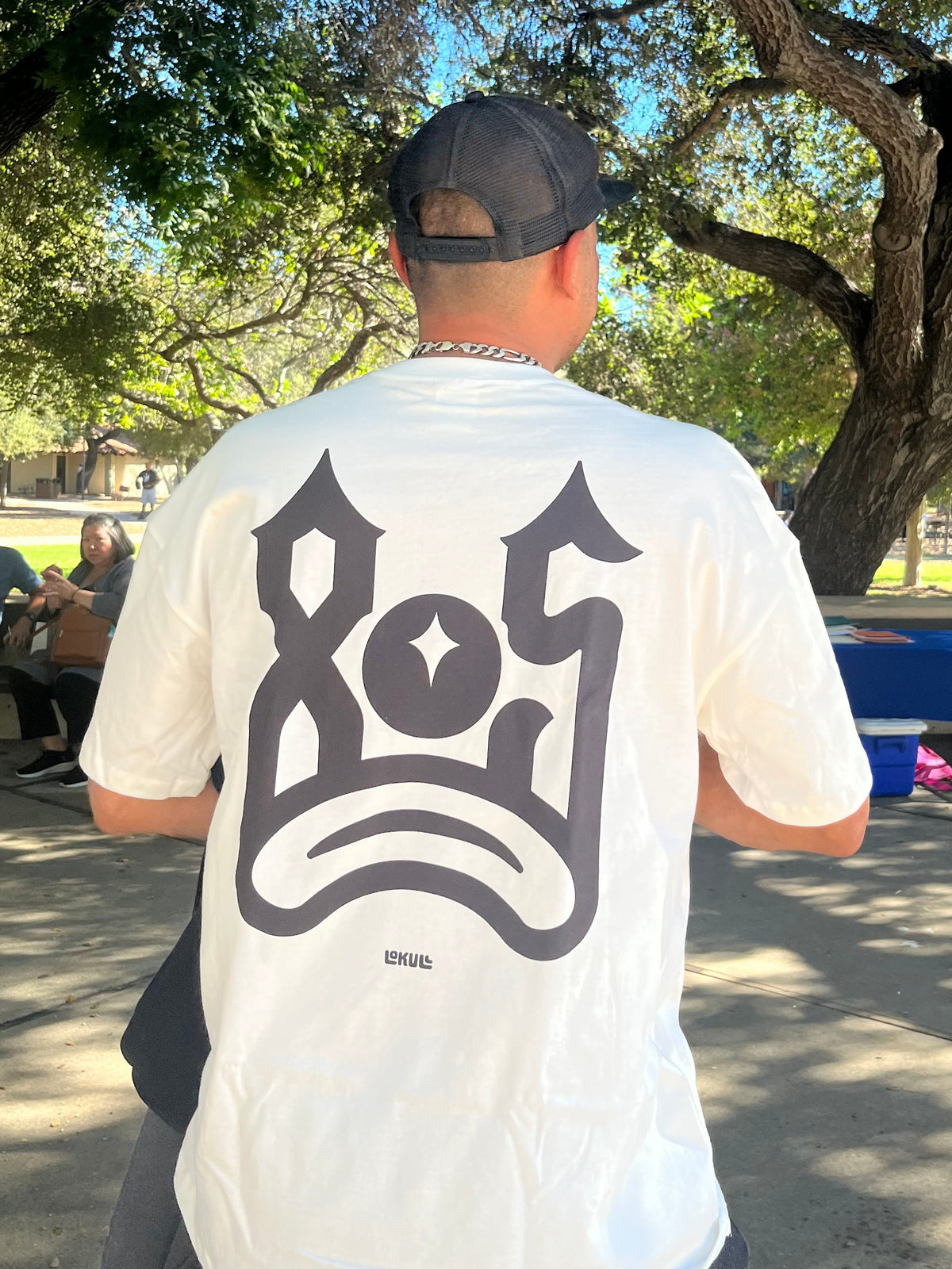 805 Clown T-shirt back 6”