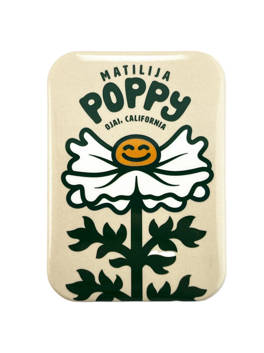 Matilija Poppy Magnet