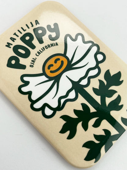 Matilija Poppy Magnet