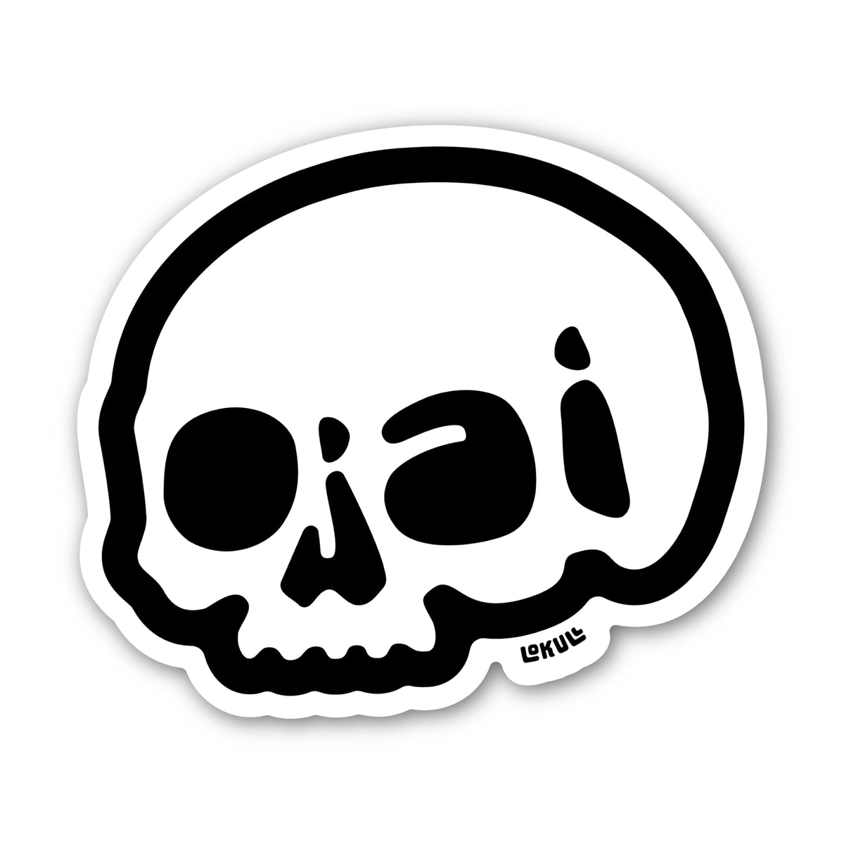 Ojai Skull Sticker