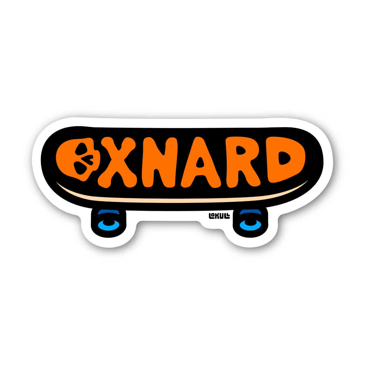 Oxnard Skate Sticker